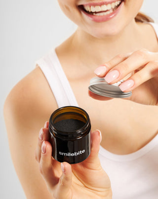 Smilebite σκόνη λεύκανσης δοντιών με άνθρακα καρύδας - 5