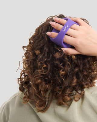 Σετ σιλικονούχο μασάζ + ενζυμικό peeling για καθαρισμό και τόνωση της μικροκυκλοφορίας του τριχωτού Twisty - 4