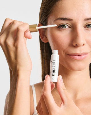 Κοντίσιονερ επιμήκυνσης βλεφαρίδων για να πυκνώσουν και να σκουρύνουν οι βλεφαρίδες σε 28 ημέρες Miralash - 2