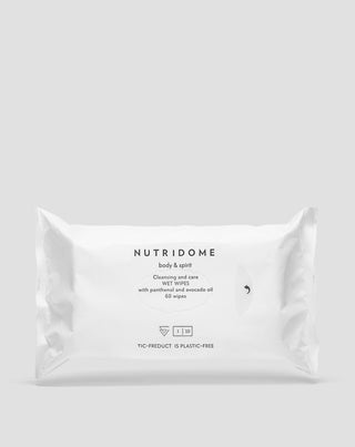 Υγρά μαντηλάκια με καταπραϋντική πανθενόλη για μωρά και παιδιά Nutridome 60 τμχ. - 1
