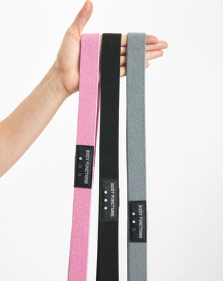 Body Functions ταινίες αντίστασης μήκους 208 cm για ασκήσεις γυμναστικής σετ 3 τεμαχίων _2 - 2