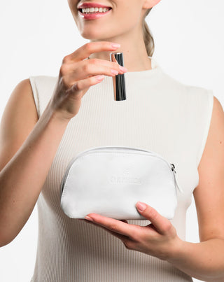 Κομψή γυναικεία δερμάτινη θήκη καλλυντικών από την Orphica - 2