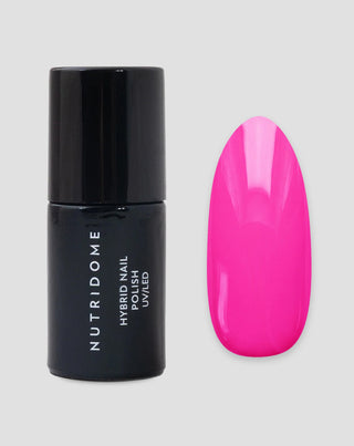 Βερνίκι ημιμόνιμο για νύχια UV/LED Pink Bloom 014 Nutridome - 1