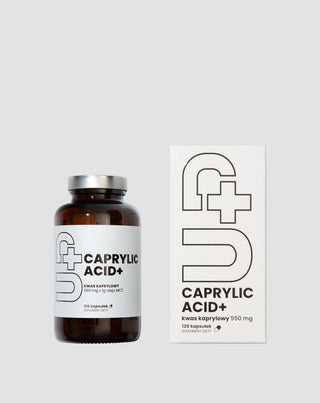 UP Caprylic acid+ συμπλήρωμα για την υποστήριξη της πεπτικής άνεσης και της εντερικής υγείας UP Health Pharma 120 κάψουλες - 3