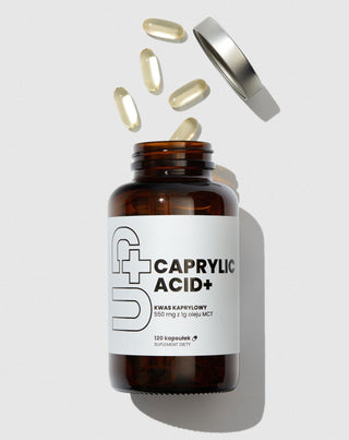 UP Caprylic acid+ συμπλήρωμα για την υποστήριξη της πεπτικής άνεσης και της εντερικής υγείας UP Health Pharma 120 κάψουλες - 2