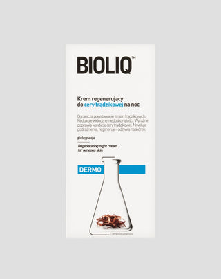 Dermo Bioliq αναπλαστική κρέμα νύχτας για δέρμα με τάση ακμής - 1