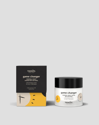 Game Changer φυσική κρέμα προσώπου με ρετινόλη 30 ml Resibo - 4