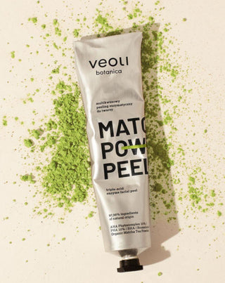 Ενζυμικό peeling με AHA 10%, PHA 10%, BHA Matcha power peel Veoli Botanica - 2