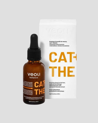Καθαρές σταγόνες μαυρίσματος για πρόσωπο και ντεκολτέ Catch the sun Veoli Botanica - 1