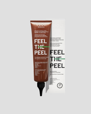 Feel the peel scrub για το τριχωτό της κεφαλής με σύμπλεγμα οξέων AHA/BHA και χυμό αλόης Veoli Botanica - 1