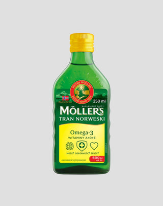 Moller's Norwegian Lemon Flavoured Trank με 600 IU Βιταμίνη D3 - 1