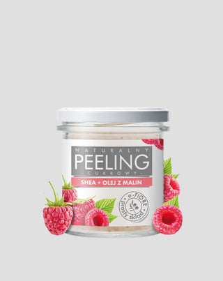 Φυσικό scrub με ζάχαρη από βατόμουρο και βούτυρο καριτέ για θαμπό δέρμα E-Fiore - 1