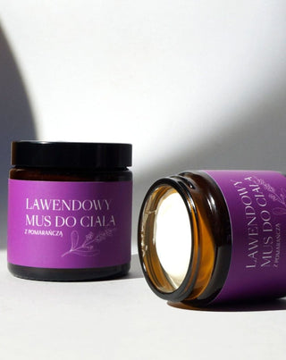 Μους σώματος λεβάντας για ερεθισμένο και ξηρό δέρμα με έλαιο λεβάντας Mglife - 2