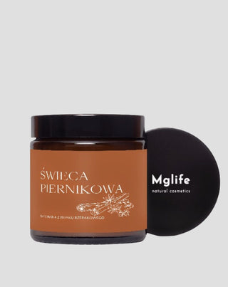 Κερί από κερί κανόλα με έλαια και 100% βαμβακερό φυτίλι Mglife - 3