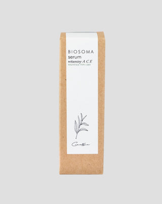Ορός προσώπου με βιταμίνες ACE για να εξισορροπήσει τον τόνο του δέρματος, θρέφοντας και λειαίνοντας το Biosoma - 4