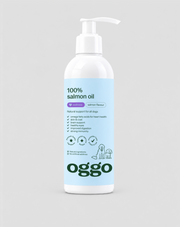 Έλαιο σολομού για σκύλους Omega-3 EPA και DHA για καρδιά, εγκέφαλο και ανοσοποιητικό Oggo 250 ml