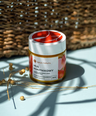 Φυσικό μους σώματος από ιπποφαές για ξηρό και άτονο δέρμα Natura Option - 2