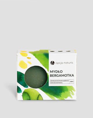 Φυσικά καθαριστικό σαπούνι Περγαμόντο με φυτικά έλαια Natura Option - 1