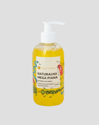 Απαλό υγρό μπάνιου για παιδιά Naturalna Mega Piana με έλαιο ιπποφαές Opcja Natura - 1