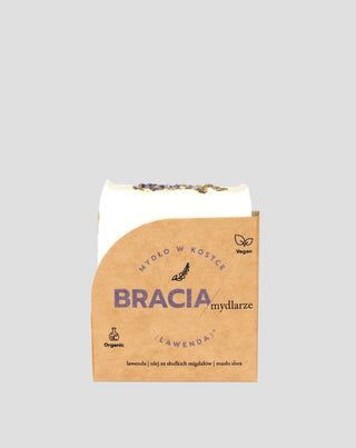 Καταπραϋντικό και ενυδατικό σαπούνι λεβάντας με έλαιο ρυζιού και βούτυρο καριτέ Soap Brothers - 1