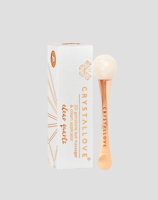 Τρισδιάστατο μασάζ ματιών με κρύσταλλο βράχου και απλικατέρ κρέμας Crystallove - 1