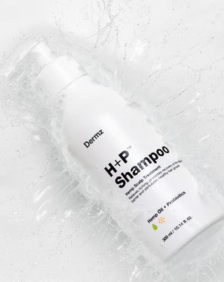 Σαμπουάν κάνναβης με προβιοτικά για την καταπολέμηση του κνησμού και της φαγούρας του τριχωτού της κεφαλής H+P Dermz - 2