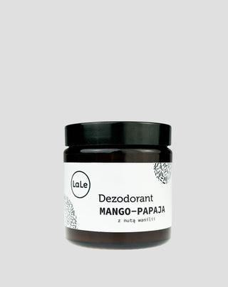 Αποσμητικό κρέμας οικολογικό - Mango-papaya με νότες βανίλιας που προσφέρει μακράς διάρκειας αίσθηση φρεσκάδας La-Le - 1