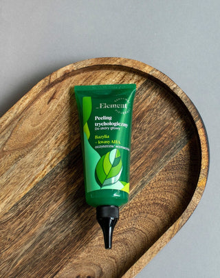 Τριχολογικό καθαριστικό scrub για το τριχωτό της κεφαλής με εκχύλισμα βασιλικού και οξύ φρούτων Element - 2