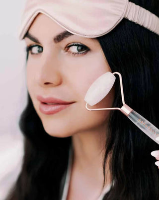 Crystallove βασιλικός κρυστάλλινος κύλινδρος μασάζ προσώπου - 2