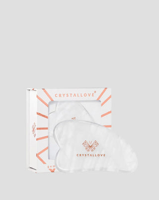 Crystallove gua sha πλάκα μασάζ προσώπου με καθαριστικές ιδιότητες - 1