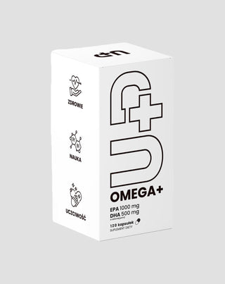 Συμπλήρωμα Up Omega+ UP Ωμέγα-3 ακόρεστα λιπαρά οξέα Health Pharma 120 κάψουλες - 1