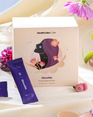 Συμπλήρωμα υγείας του δέρματος με κολλαγόνο και βιταμίνες GlowMe Health Labs Care - 2