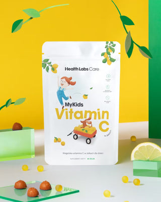Vegan ζελεδάκια βιταμίνης C για παιδιά MyKids Vitamin C Health Labs Care 60 τεμ. - 2
