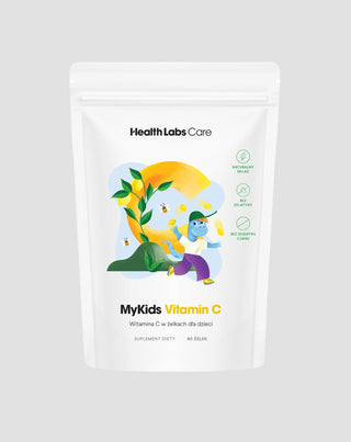 Vegan ζελεδάκια βιταμίνης C για παιδιά MyKids Vitamin C Health Labs Care 60 τεμ. - 1