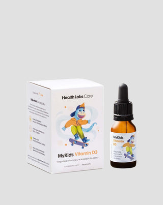 Vegan βιταμίνη D σταγόνες για παιδιά MyKids Vitamin D3 Health Labs Care - 1