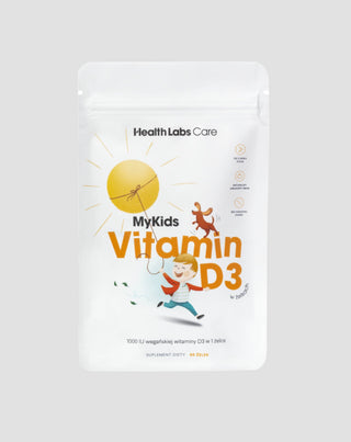 Vegan παιδική βιταμίνη D MyKids Vitamin D3 ζελεδάκια Health Labs Care 60 τεμάχια - 1