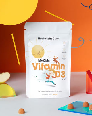 Vegan παιδική βιταμίνη D MyKids Vitamin D3 ζελεδάκια Health Labs Care 60 τεμάχια - 2