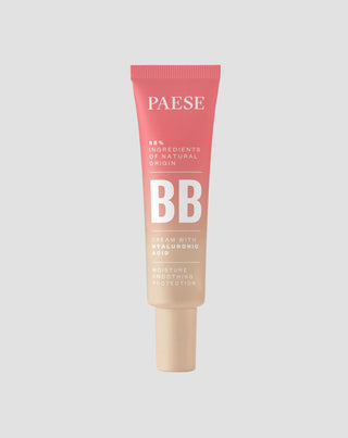Φυσική κρέμα βαφής BB με υαλουρονικό οξύ 2.5 Nude Paese - 1