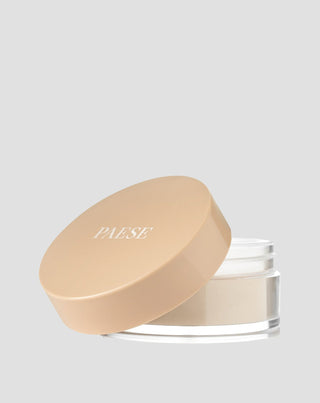 Φυσική χαλαρή πούδρα προσώπου από κριθάρι για σταθεροποίηση και ματ μακιγιάζ Paese - 4