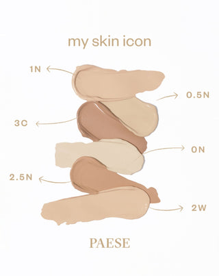 My Skin Icon Paese mattifying face foundation 0N alabaster - 4