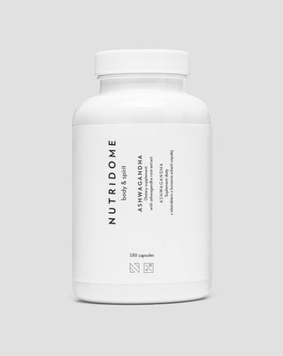 Ashwagandha Ινδικό τζίνσενγκ δισκία μείωσης του στρες Nutridome 180 κάψουλες - 1