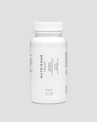 Ταμπλέτες Ginseng για τη βελτίωση της μνήμης και της συγκέντρωσης Ginseng Nutridome 60 κάψουλες