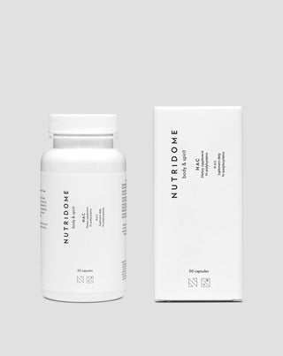 NAC N-ακετυλοκυστεΐνη ισχυρό αντιοξειδωτικό αναγέννηση υποστήριξη συμπλήρωμα διατροφής Nutridome 60 κάψουλες - 2