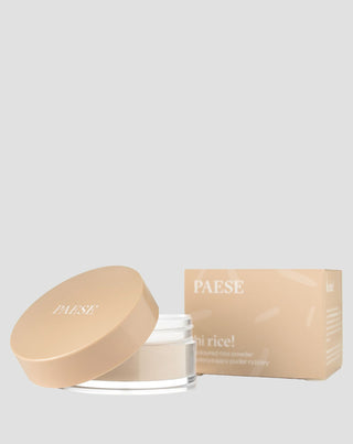 Σταθεροποιητική και ματ χαλαρή σκόνη ρυζιού χρώμα 10 ανοιχτό μπεζ Hi Rice Paese - 3