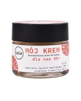 Ενυδατική κρέμα προσώπου ροδάκινο My Probiotic Cream 40+ La-Le - 1