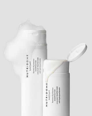 Σαμπουάν προστασίας χρώματος Nutridome για βαμμένα μαλλιά