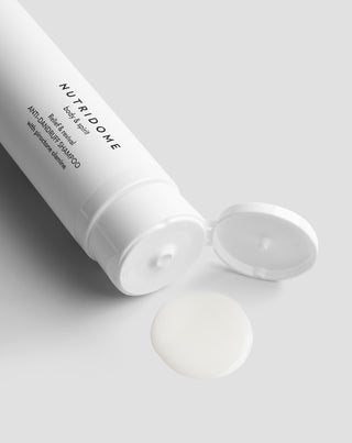 Σαμπουάν κατά της πιτυρίδας για τα μαλλιά με ολαμινική πυροκτόνη με ενυδατική δράση Nutridome