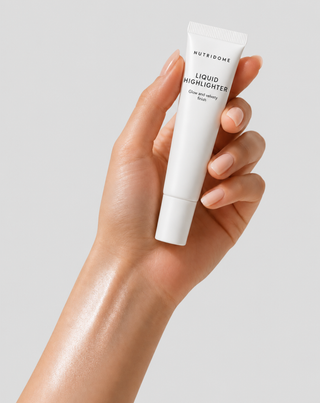 Υγρό highlighter για πρόσωπο και σώμα με εφέ λάμψης Nutridome - 3