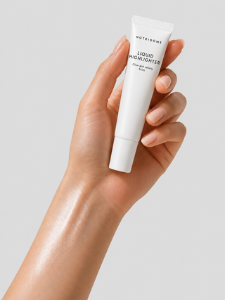 υγρό highlighter για πρόσωπο και σώμα με αποτέλεσμα λάμψης Nutridome_3