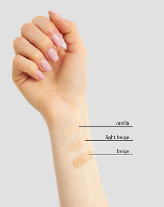 Opaque CC Face Cream SPF 48 με κολλαγόνο και φυσικά έλαια 02 Light Beige Nutridome - 2